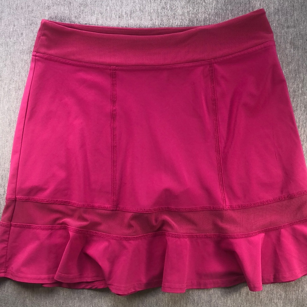 Title Nine Hot Pink Flared Skort